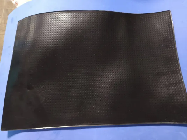 N 6 Lote 2 Alfombrillas Barbería Negra