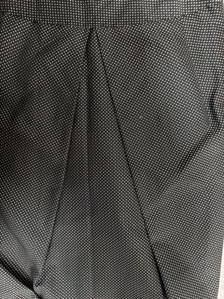 Vestido Carolina Herrera Negro y Gris