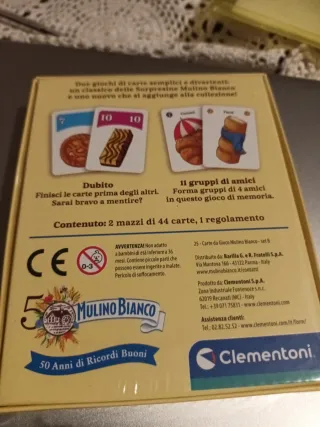 Carte Sorpresine Mulino Bianco