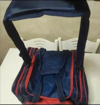 Bolsa de deporte RASAN azul y roja