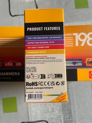 Kodak Charmera Keychain Digital Camera - New Seal.