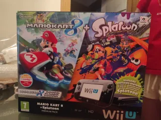 Nintendo Wii U Premium Pack Mario Kart 8 + Splatoon