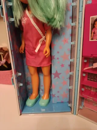 OfNancy Maleta Tocador Muñeca y Accesorios