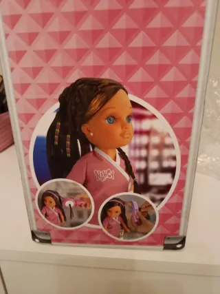 OfNancy Maleta Tocador Muñeca y Accesorios