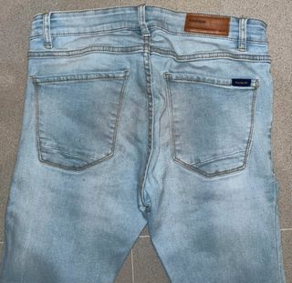 Jeans skinny Pull&Bear blu