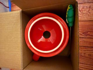 Tazza Kasanova Natalizia con Coperchio e Cucchiain