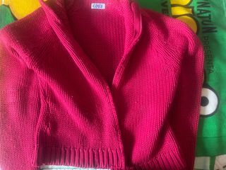 Maglione ONYX rosa/rosso