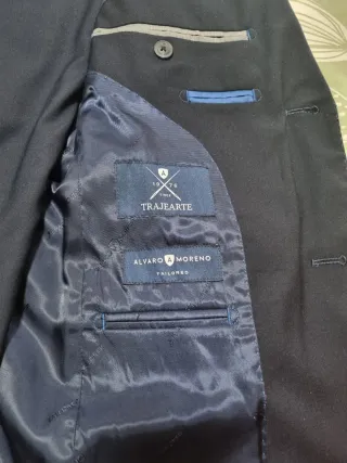 Traje Álvaro Moreno Azul