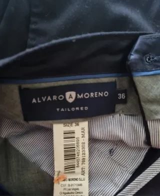 Traje Álvaro Moreno Azul