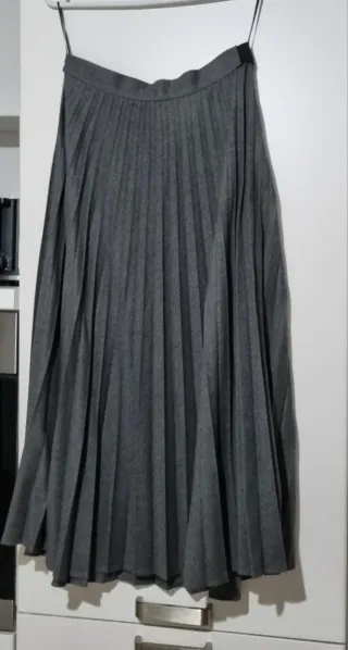 Gonna invernale plissé Mango tg M