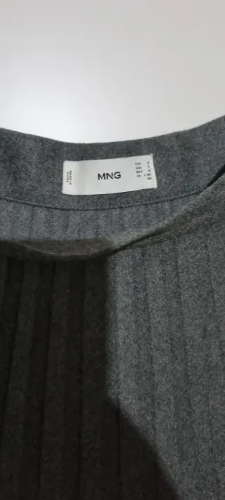 Gonna invernale plissé Mango tg M