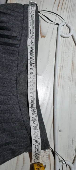 Gonna invernale plissé Mango tg M