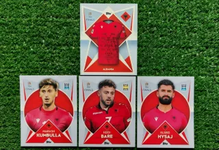 4 figurine Topps Nations League Albania