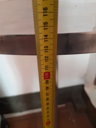 Mesa alta bar acero inoxidable