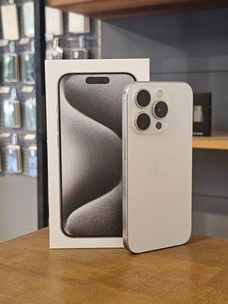 IPHONE 15 PRO 256GB BIANCO BATTERIA 100%