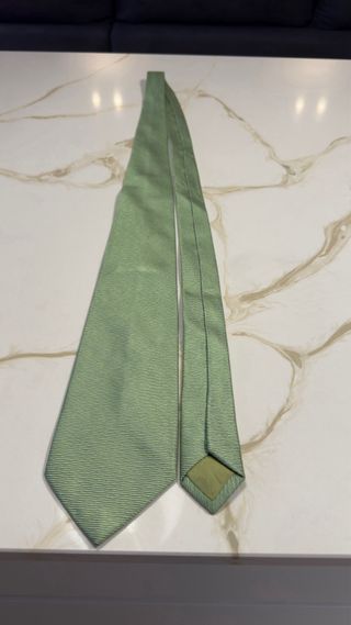 Corbata CHRIS & CRIS Verde Pura Seda