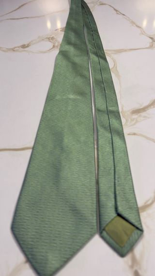 Corbata CHRIS & CRIS Verde Pura Seda