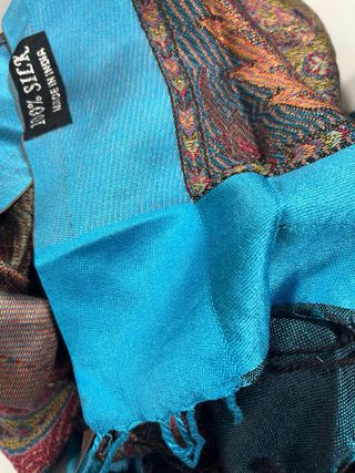 Pashmina seda india sin estrenar