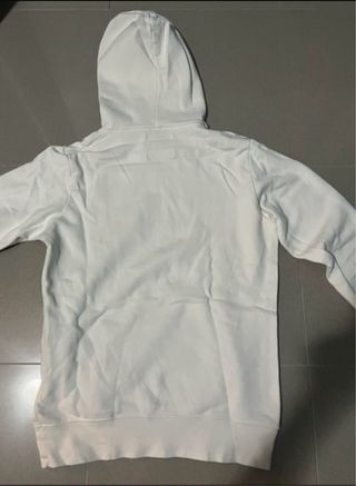 Felpa con cappuccio Pyrex bianca