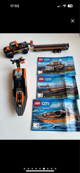 Lego City 60085 Barca e Auto