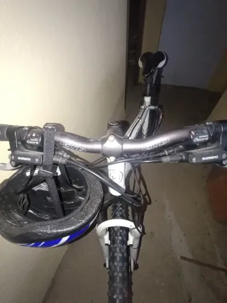 Bicicleta Ghost MTB Blanca Usada