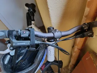 Bicicleta Ghost MTB Blanca Usada