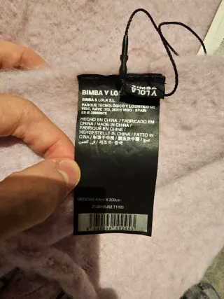 Bufanda BIMBA Y LOLA rosa