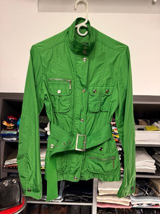 Chaqueta Zara Verde Talla S
