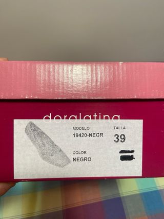 Zapatos Doralotina Negros T-Strap