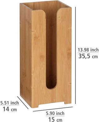 Portarrollos da terra Bambusa, Bambù, Marrone