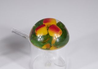 Coppia vasetti portamarmellata in Lucite anni ’60