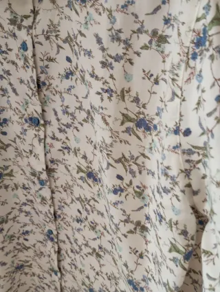 Camicia vintage donna fantasia floreale