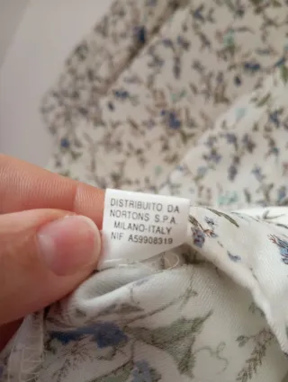 Camicia vintage donna fantasia floreale