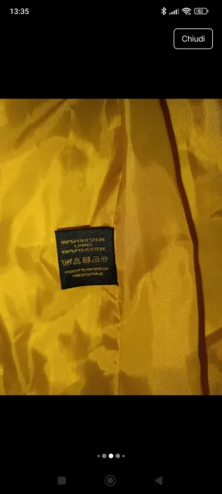 Piumino Coconuda senape con cappuccio