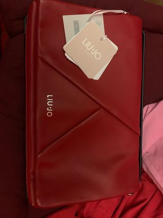 Borsa Liu Jo rosso ciliegia nuova