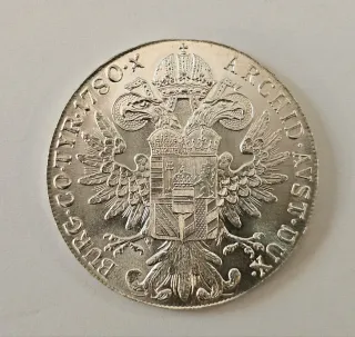 Tallero Maria Teresa 1780 Argento Austria