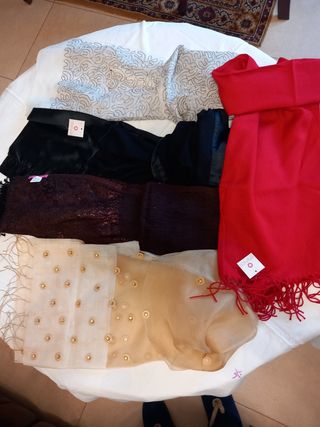 Chal, , Fulares, Bufanda, Chesco de Fiesta.