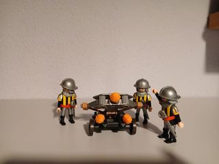 Playmobil Guerreros con Catapulta