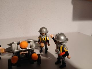 Playmobil Guerreros con Catapulta