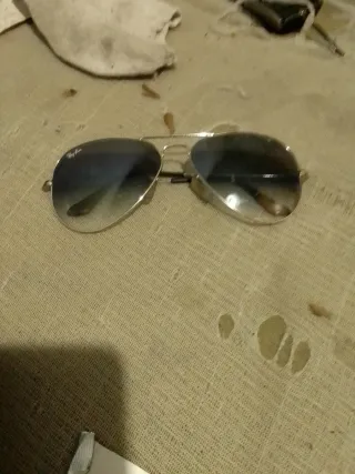 Occhiali Ray-Ban Uomo Blu Argento