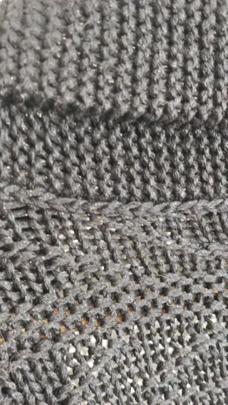 Cárdigan Zara Negro Punto