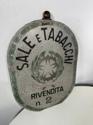 Insegna Sale e Tabacchi Antica