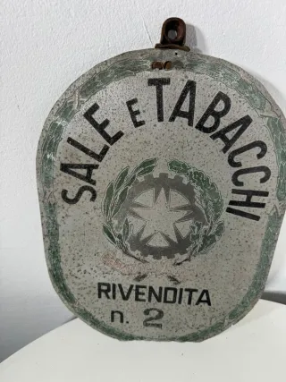 Insegna Sale e Tabacchi Antica