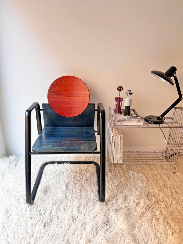 //ALQUILER// SILLA PINOCCHIO DE MARTIN STOLL, ROJO