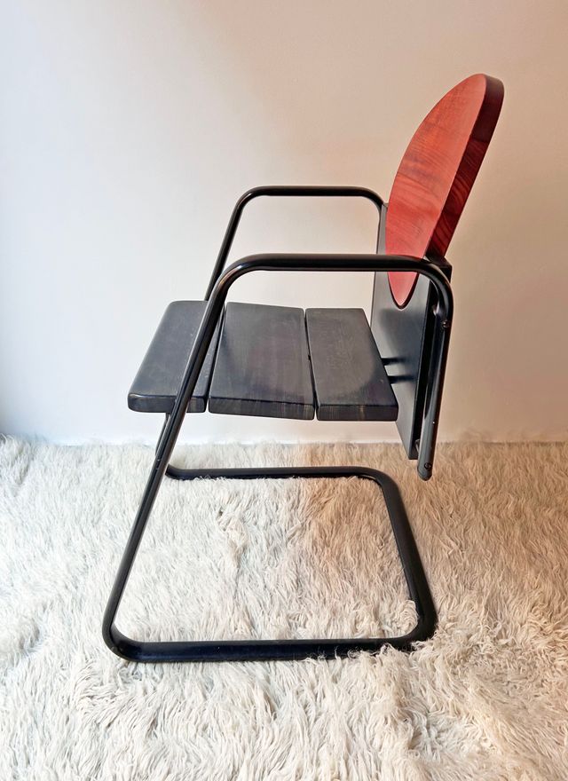 //ALQUILER// SILLA PINOCCHIO DE MARTIN STOLL, ROJO