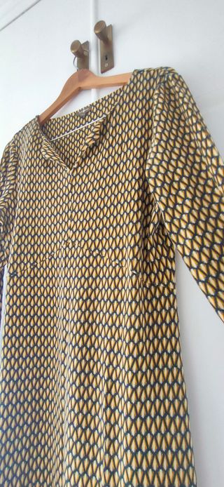 Vestido Surkana Algodón Estampado