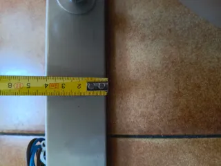 Regleta 2 focos aplique pared o techo.