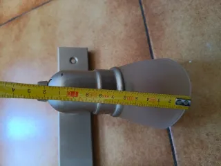 Regleta 2 focos aplique pared o techo.