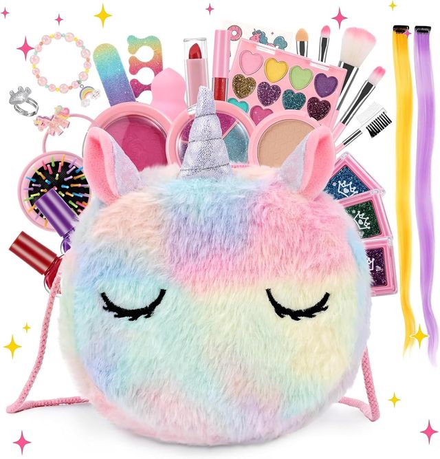 Set Trucco Infantile per Unicorni con Borsa