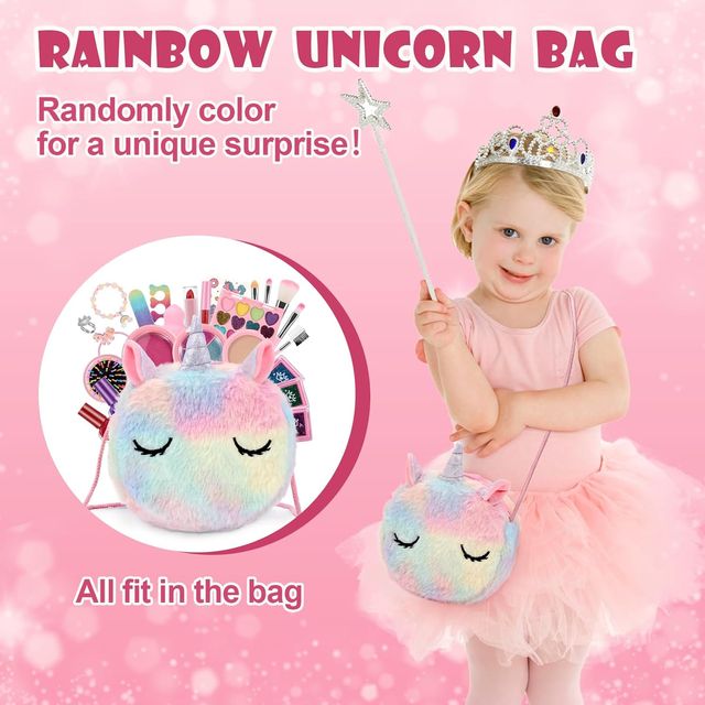 Set Trucco Infantile per Unicorni con Borsa